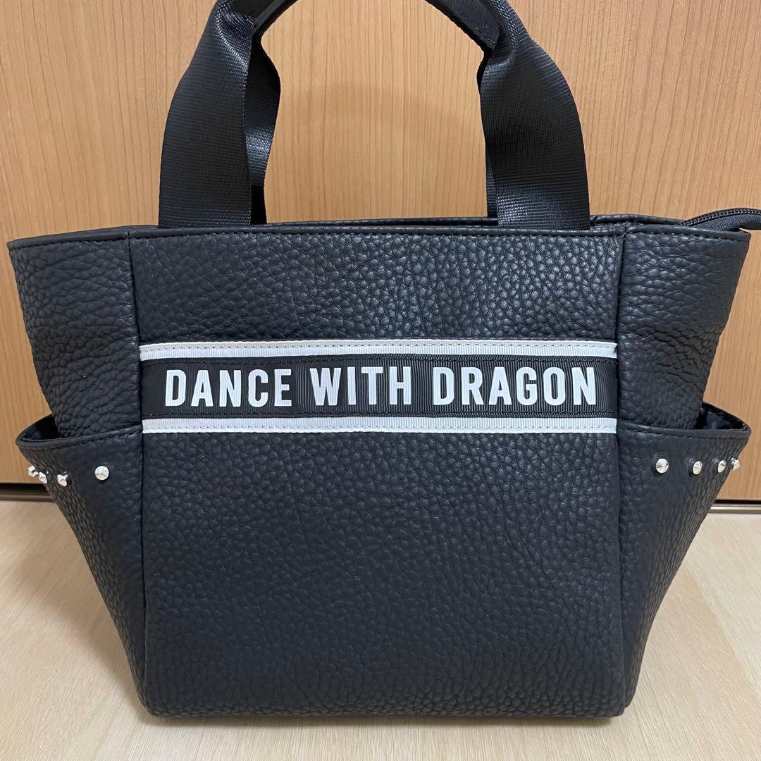 【美品】DANCE WITH DRAGON ブラック　カートバッグ