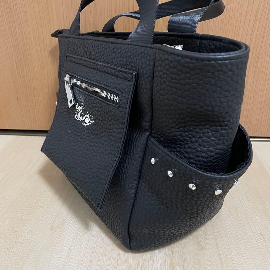 【美品】DANCE WITH DRAGON ブラック　カートバッグ