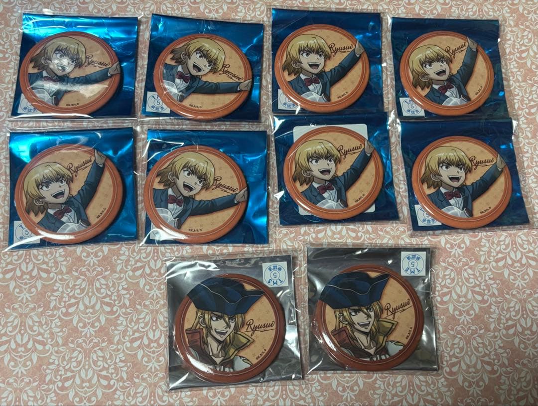 Dr.STONE 缶バッジ　アクリルネームプレート　ロフト