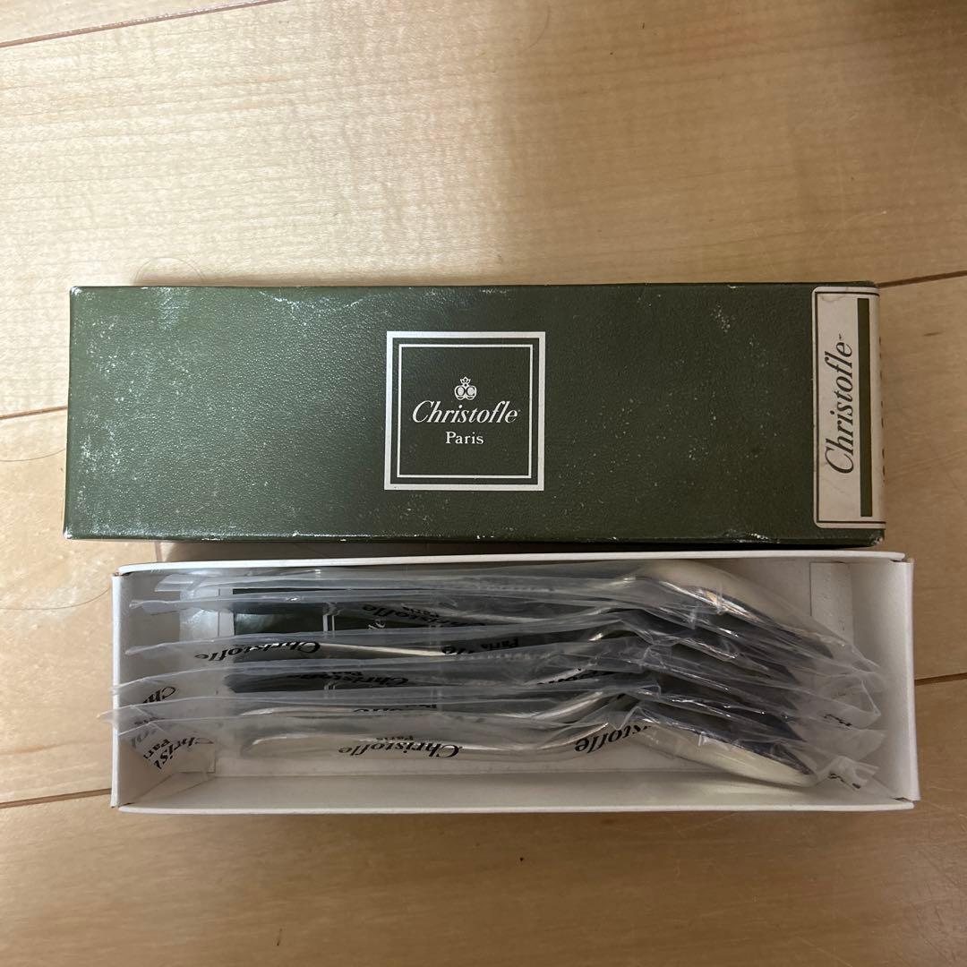 【値下げ相談可能】Christofle スプーン 6本セット 未使用