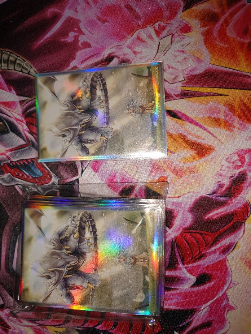 遊戯王　原石青眼　デッキ＋スリーブ