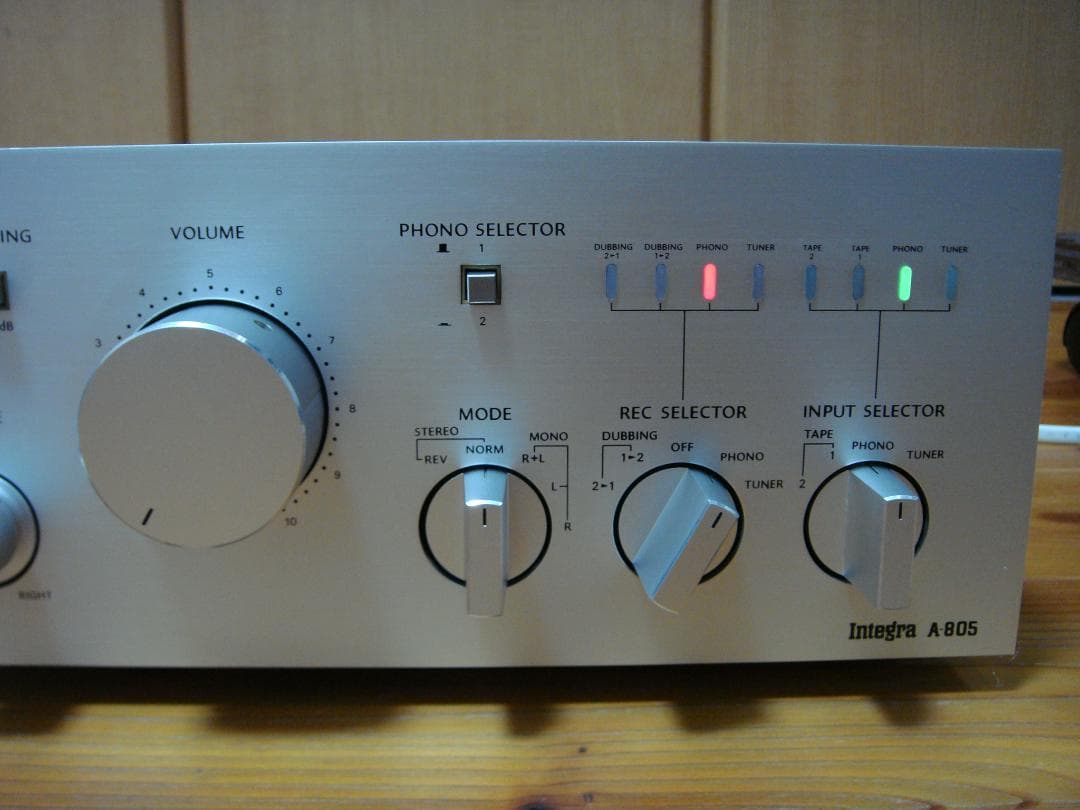 希少 整備済 程度良 ONKYO オンキョー アンプ Integra A-805