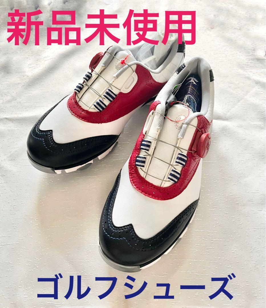 【新品】mizuno ミズノ レディース ゴルフシューズ スパイク 24cm