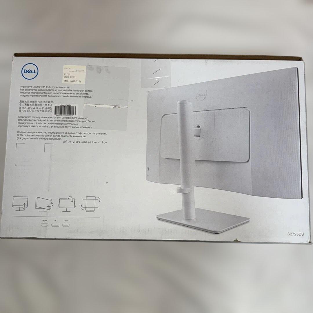 DELL 27インチディスプレイ　S2725DS