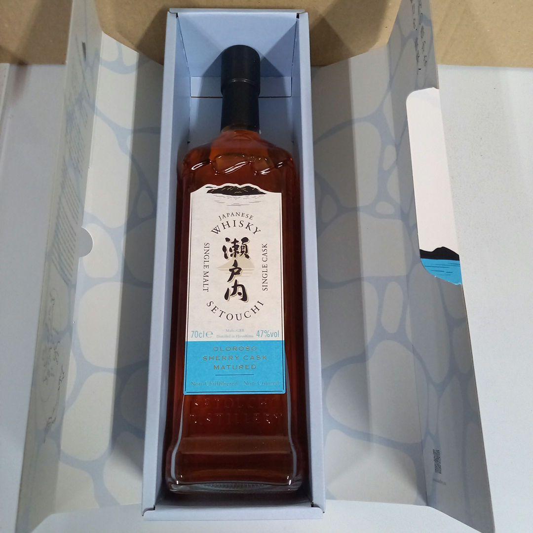 瀬戸内オロロソシェリーカスク◼️シングルモルト▲47％●700ml★1本箱入り