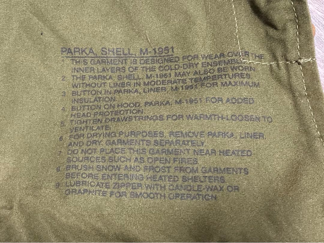 THE REAL McCOY'S リアルマッコイズ M-51 フィッシュテール