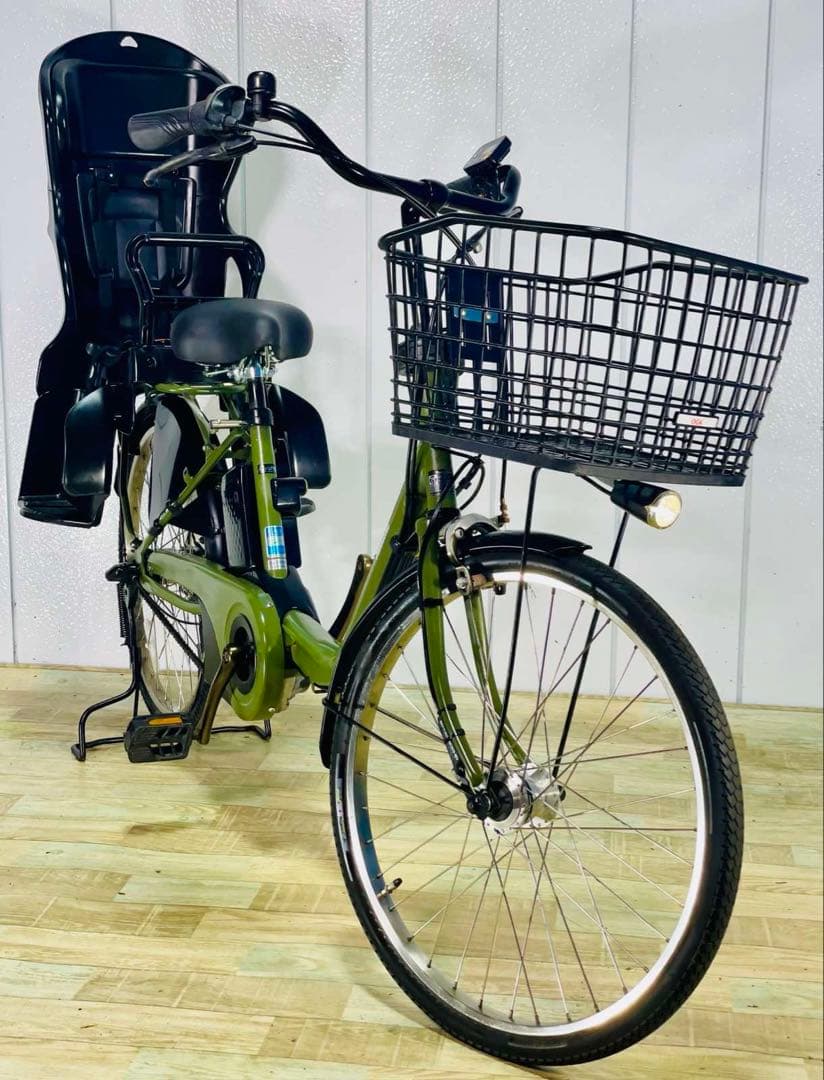 2634パナソニック12アンペア 24インチ子供乗せ電動アシスト自転車