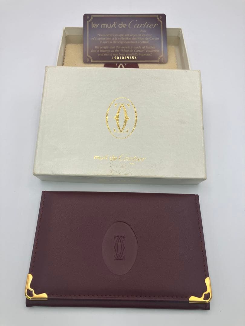 【美品】Cartier カードケース　名刺入れ　Y