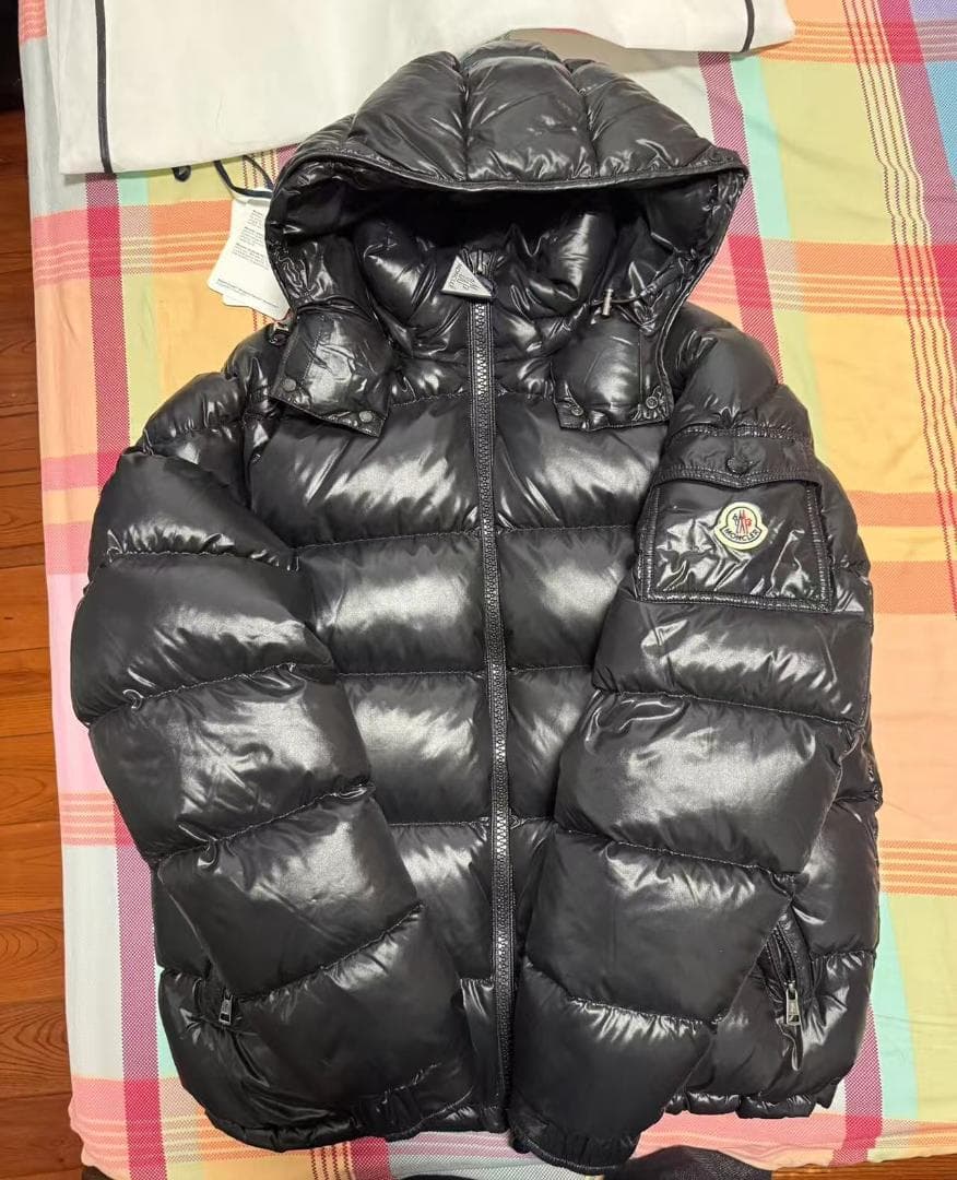 《人気》モンブラン フード付きダウンジャケット 黒