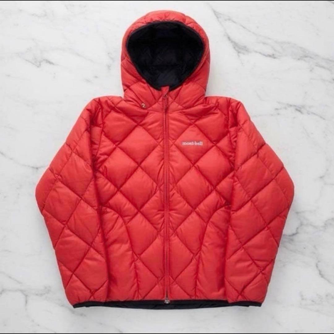 【超希少‼️】mont-bell ダウンジャケット キルティング　リバーシブル