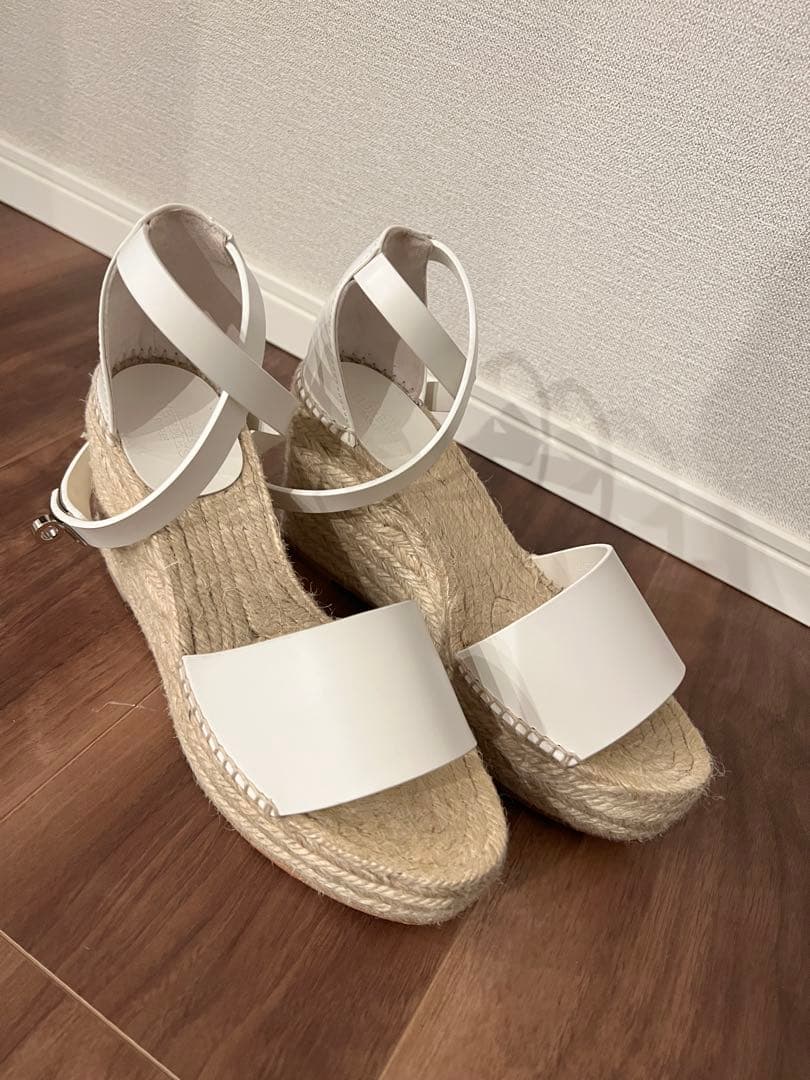 ユッピー　エルメスHERMES　エスパドリーユ　サンダル