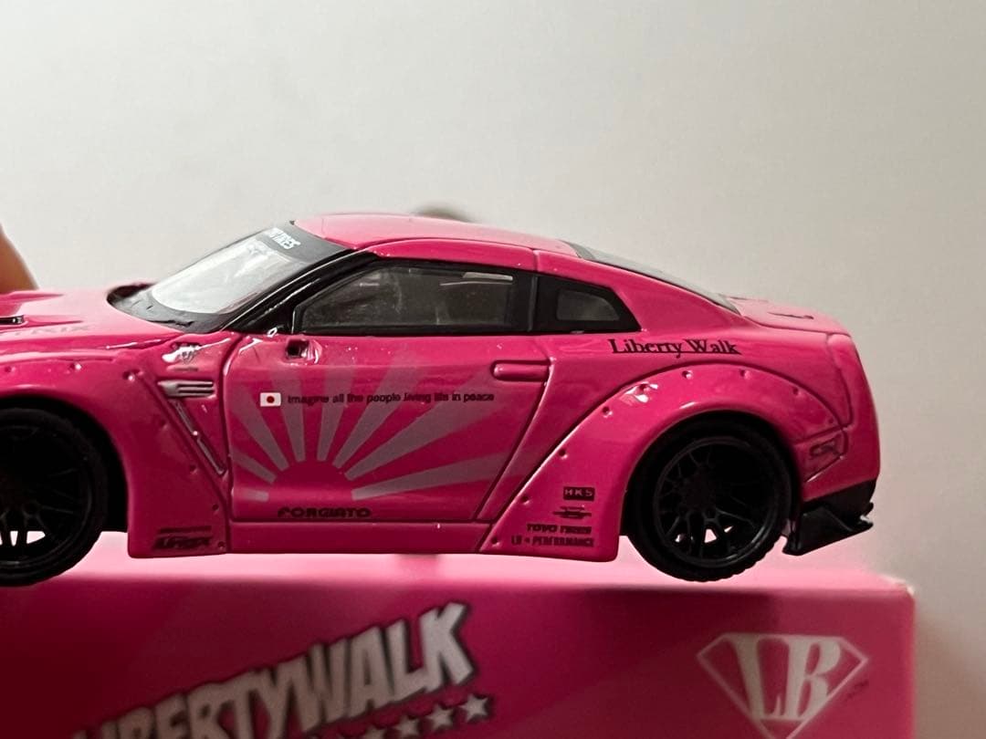 MiNiGT 29 LBworks GTR candy pink ジャンク品