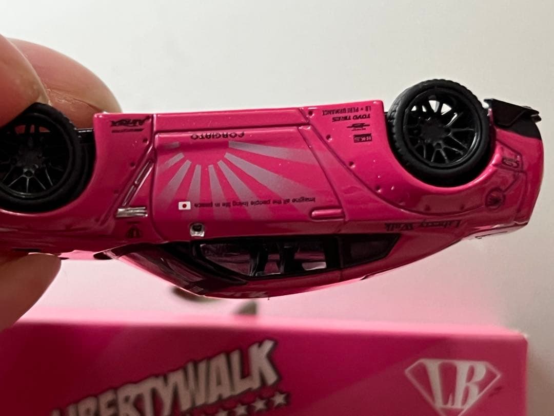 MiNiGT 29 LBworks GTR candy pink ジャンク品