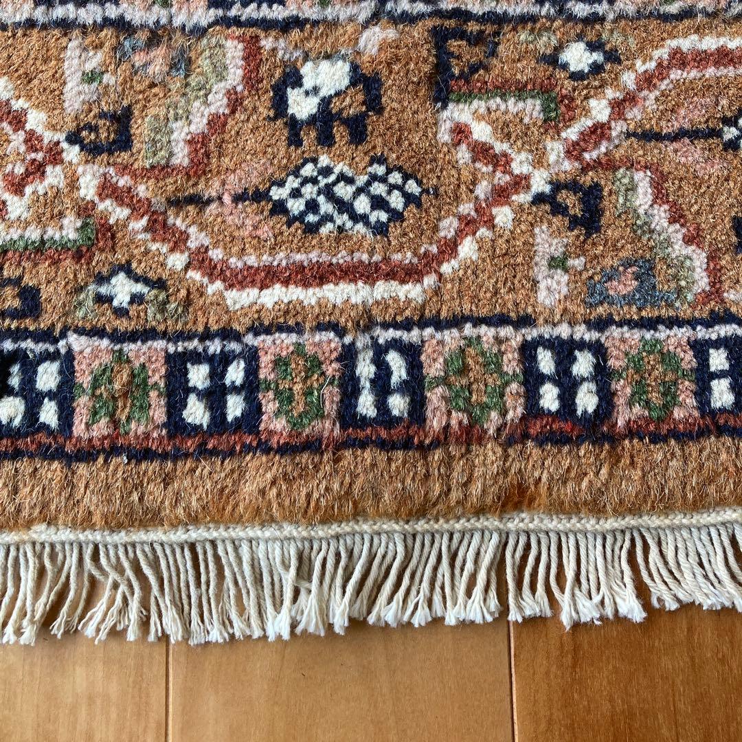 ヴィンテージラグ　トライバルラグ インド　ボテ