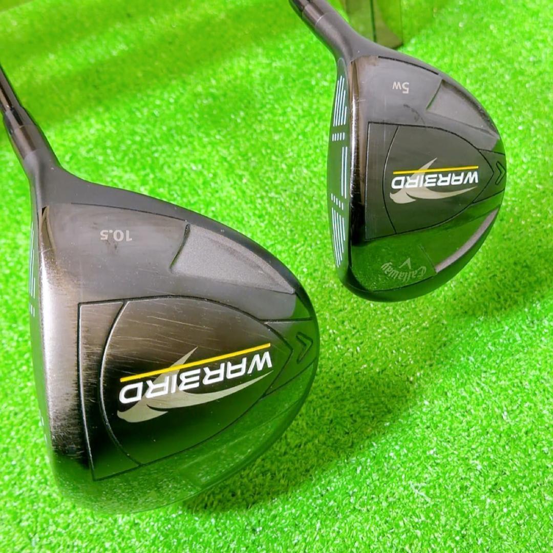 キャロウェイ ウォーバード 現行モデル 10本セット メンズゴルフ 初心者 入門