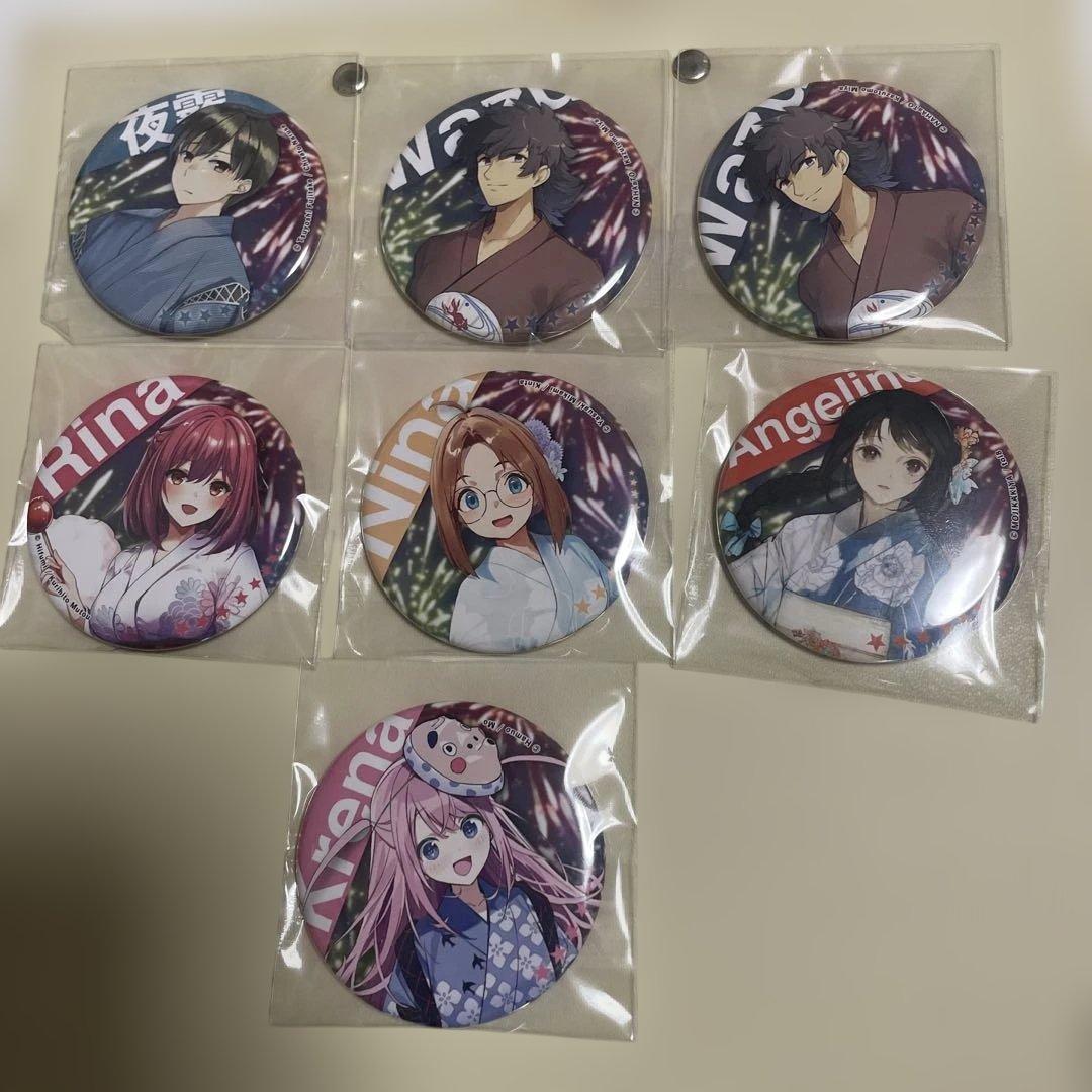 アース・スター　10周年 夏祭り 缶バッジ