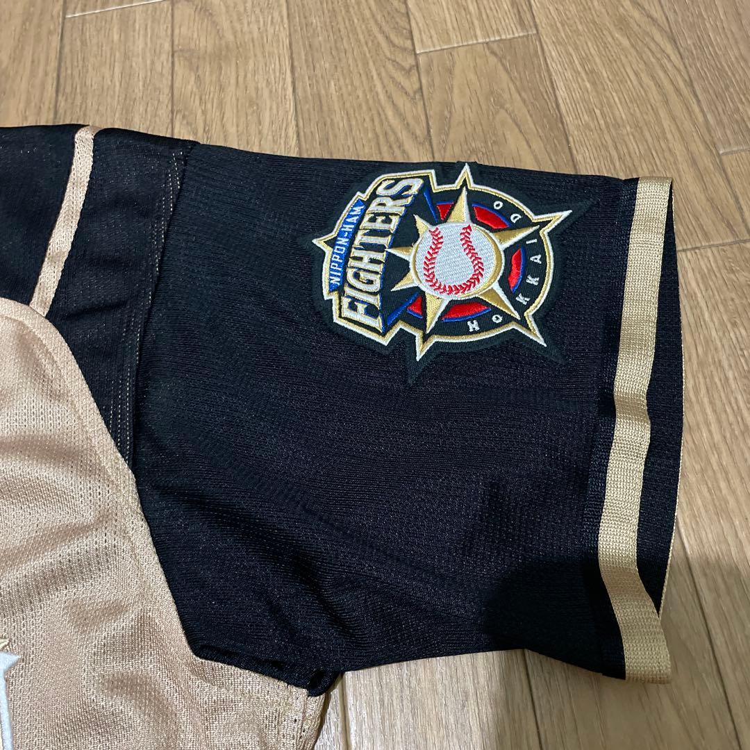 【L】日本ハムファイターズ 斎藤佑樹選手 プロコレユニフォーム NPBマーク付き