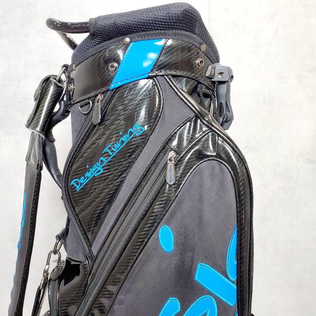 【フード未使用】デザインチューニング スタンド式 キャディバッグ ゴルフバッグ