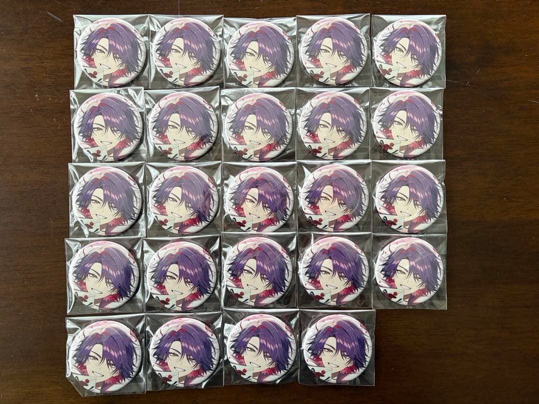 渡会雲雀　誕生日　缶バッジ　24個