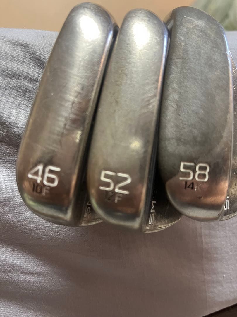 ボーケイ ウェッジ SM9 46° 52° 58° 3本セット　説明必読