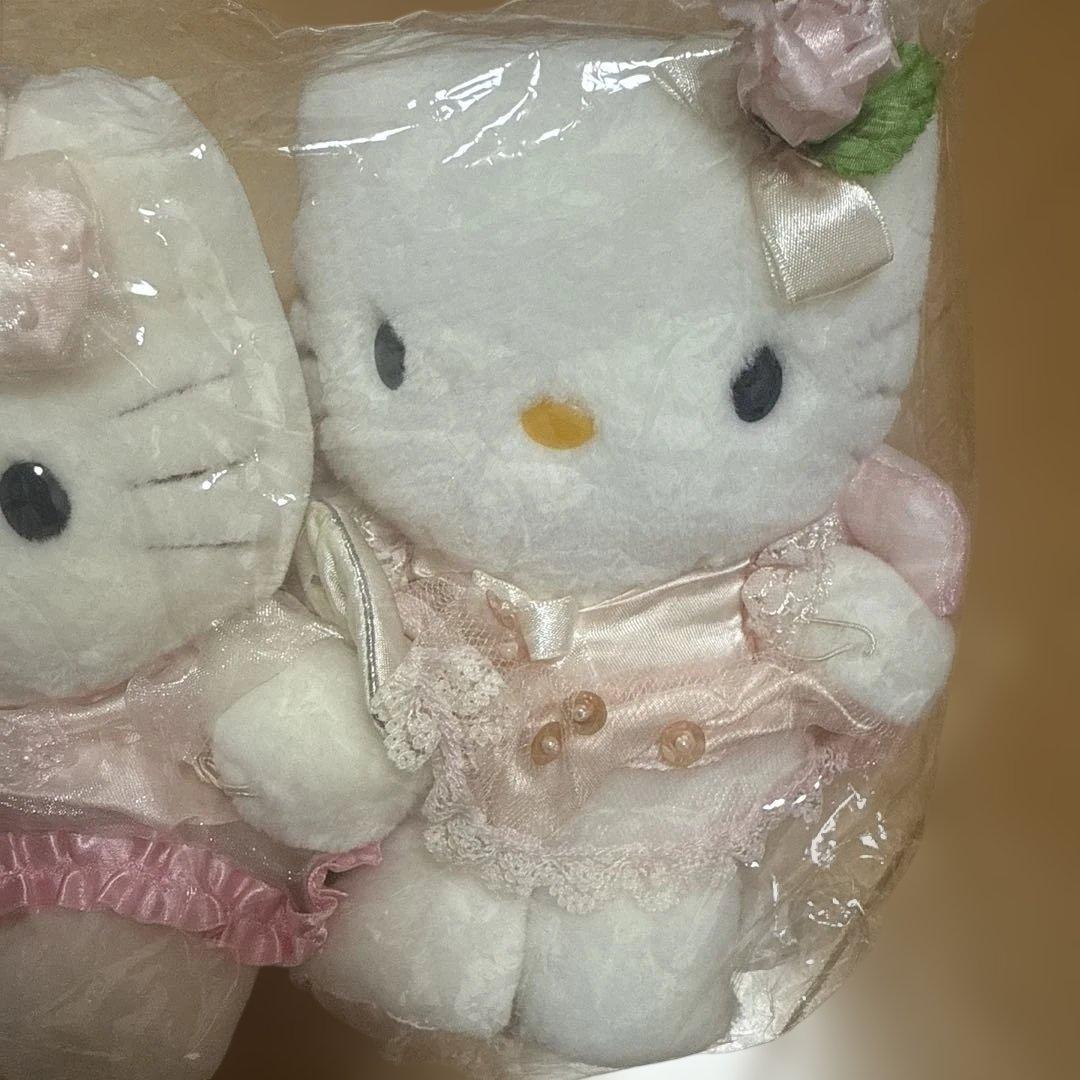 ハローキティ　レトロぬいぐるみ　サンリオ　1999.2001 電報