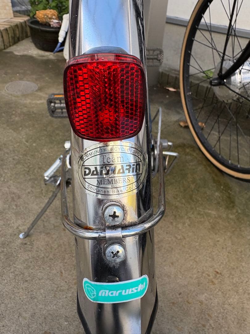 子供用自転車26インチ 青 前カゴ付き