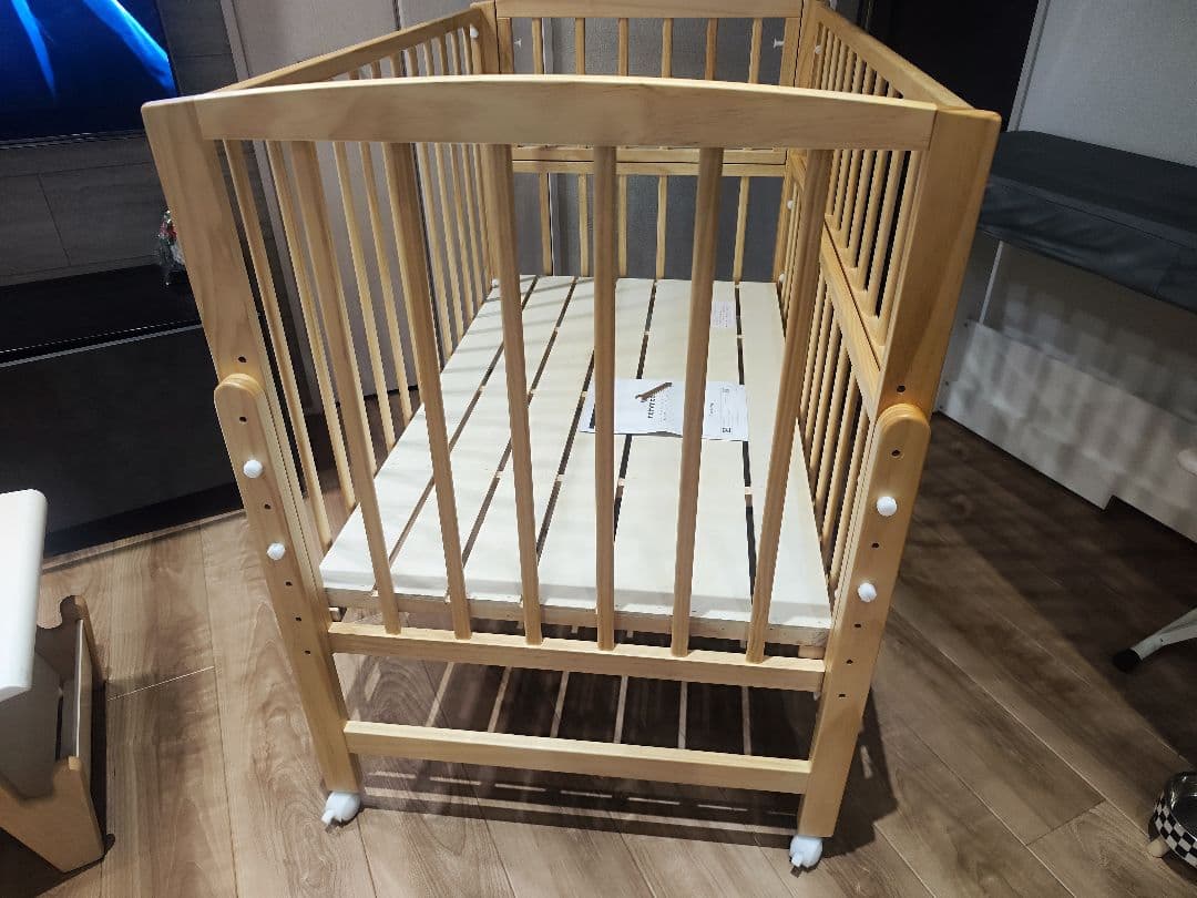 ノモック 大和屋 Wオープン ハイタイプ ベビーベッド