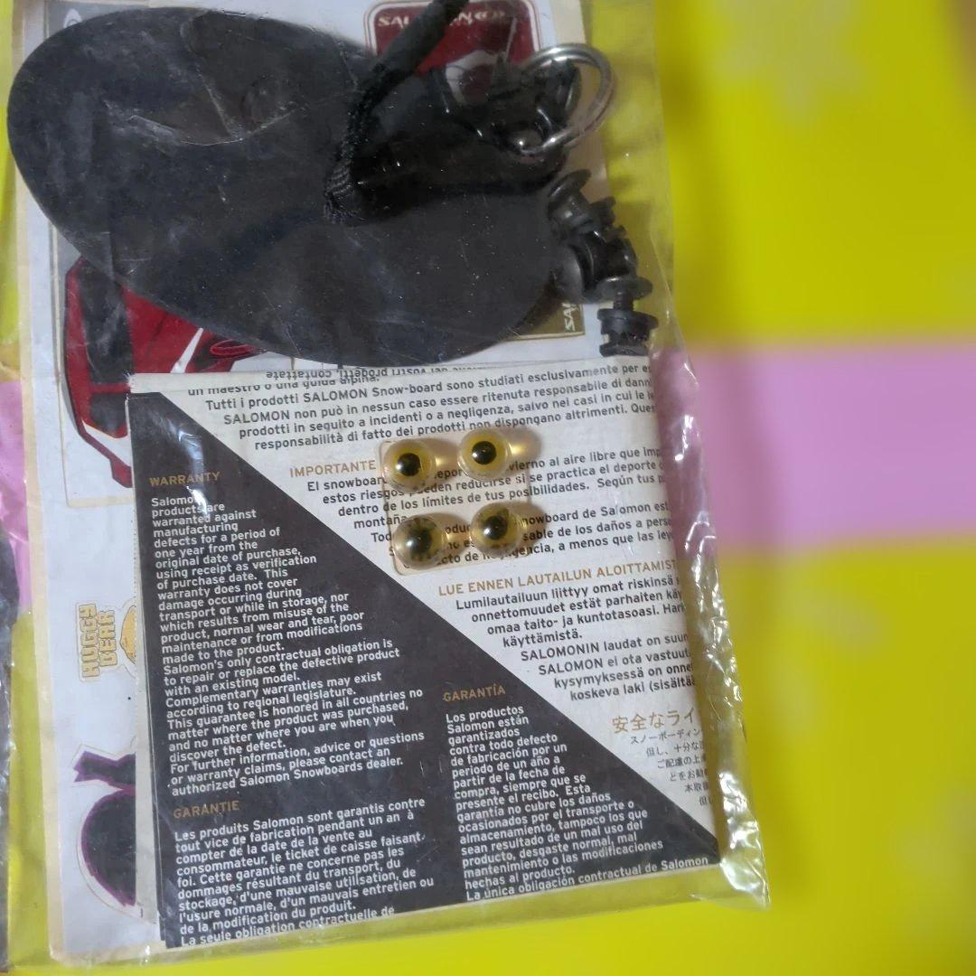 SALOMON スノーボードブーツ 付属品付き