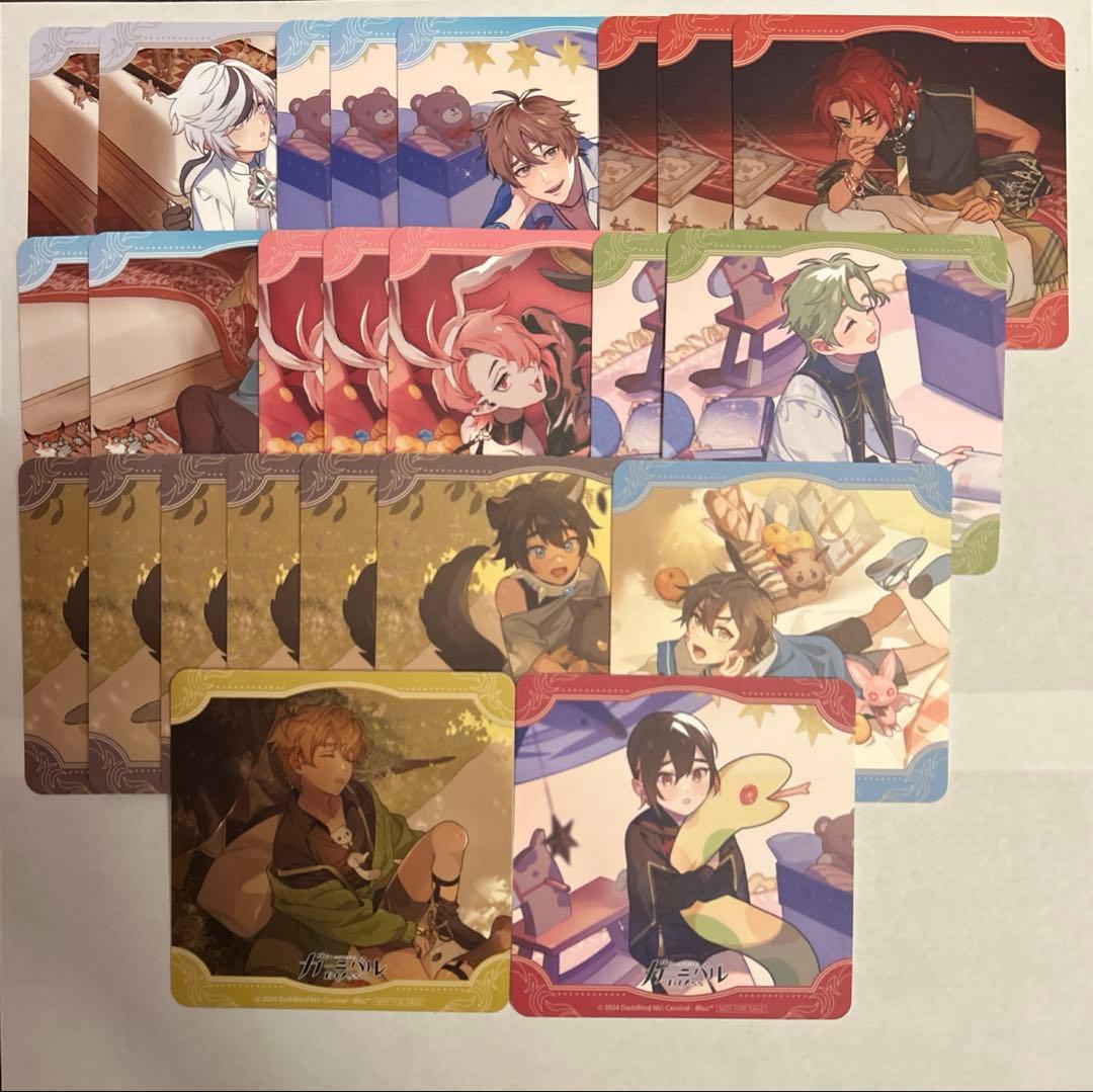 NU:カーニバル ぬカニ GiGO コースター 24枚 10種類