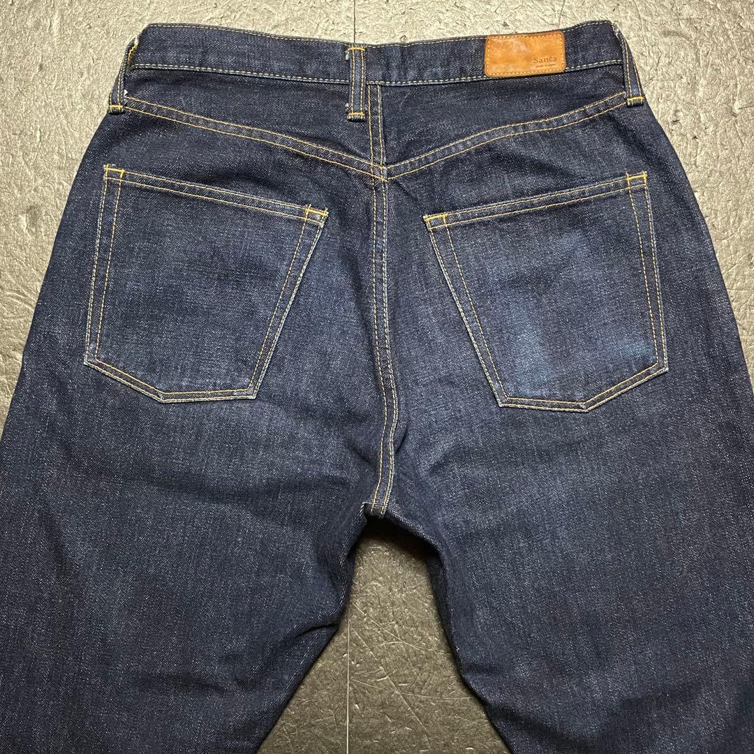 SANCA（サンカ） 15.5オンス デニムテーパード 5Pパンツ サイズ1