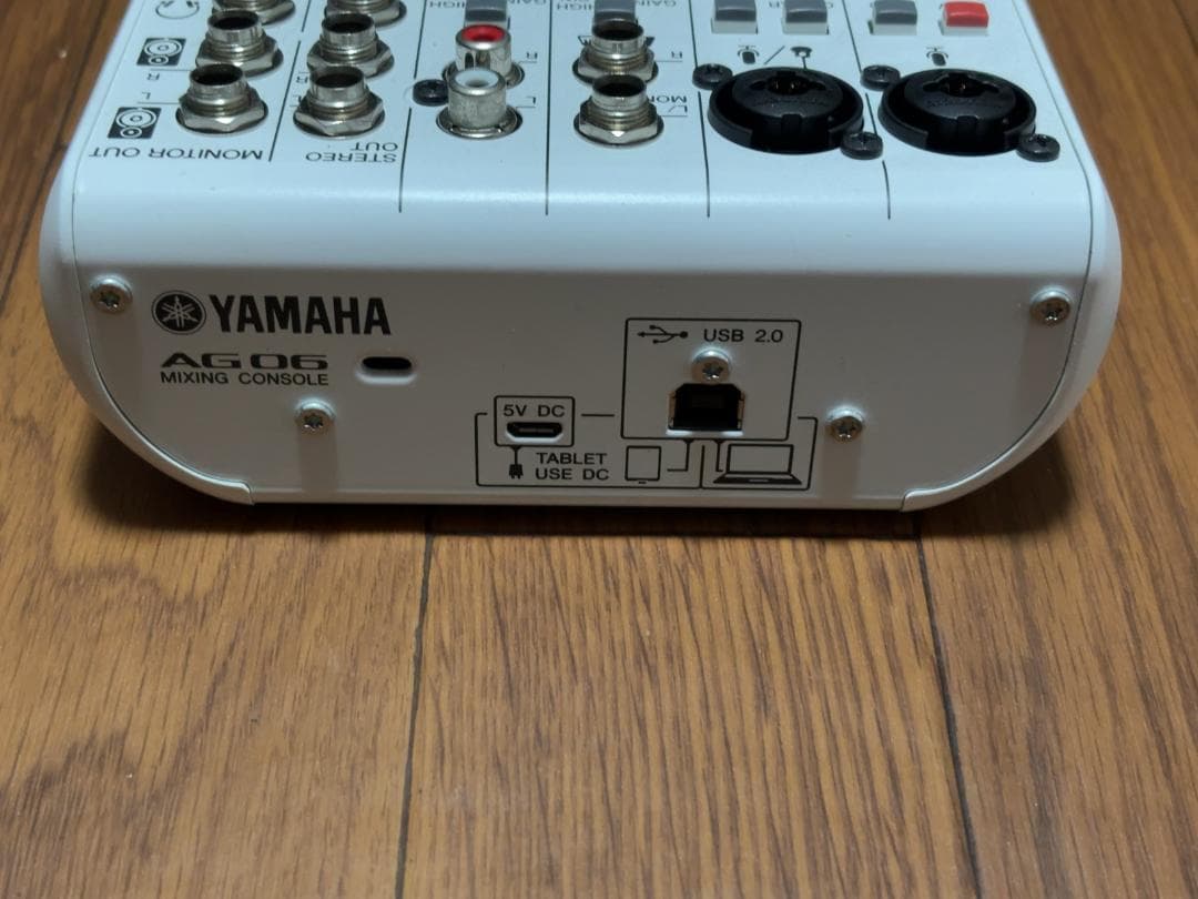 【動作確認済】YAMAHA AG06 ウェブキャスティングミキサー