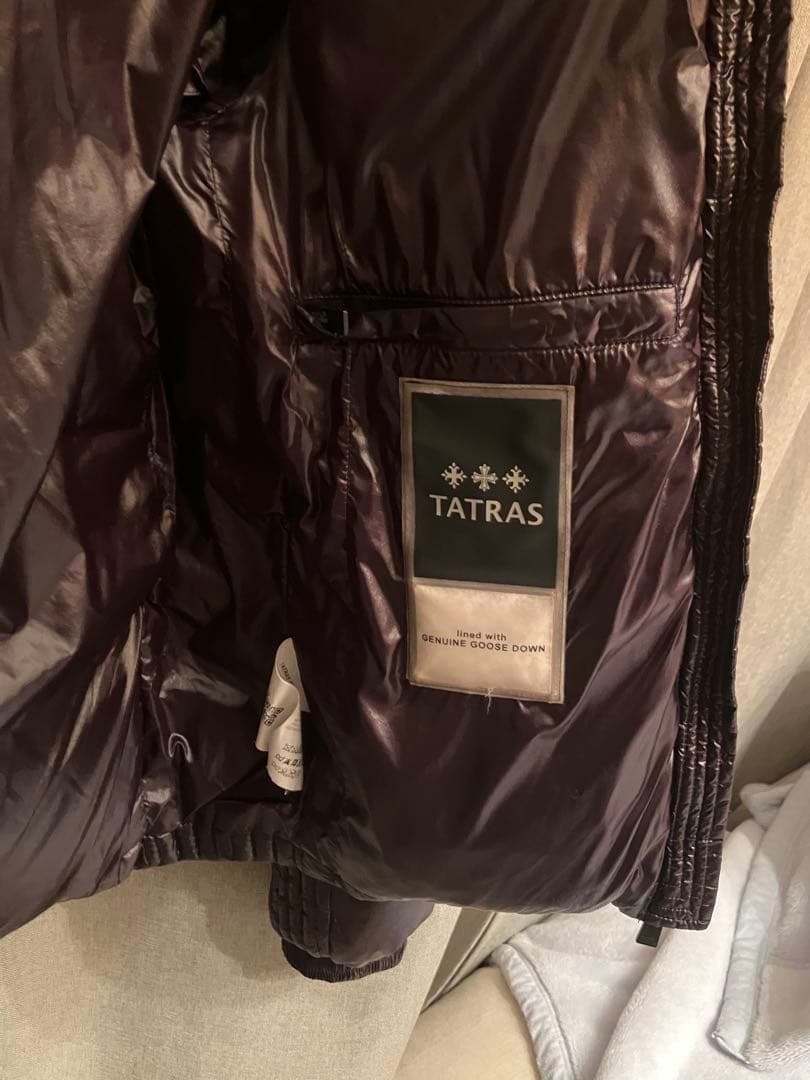 タトラス　メンズ　ダウンジャケット　フード付き