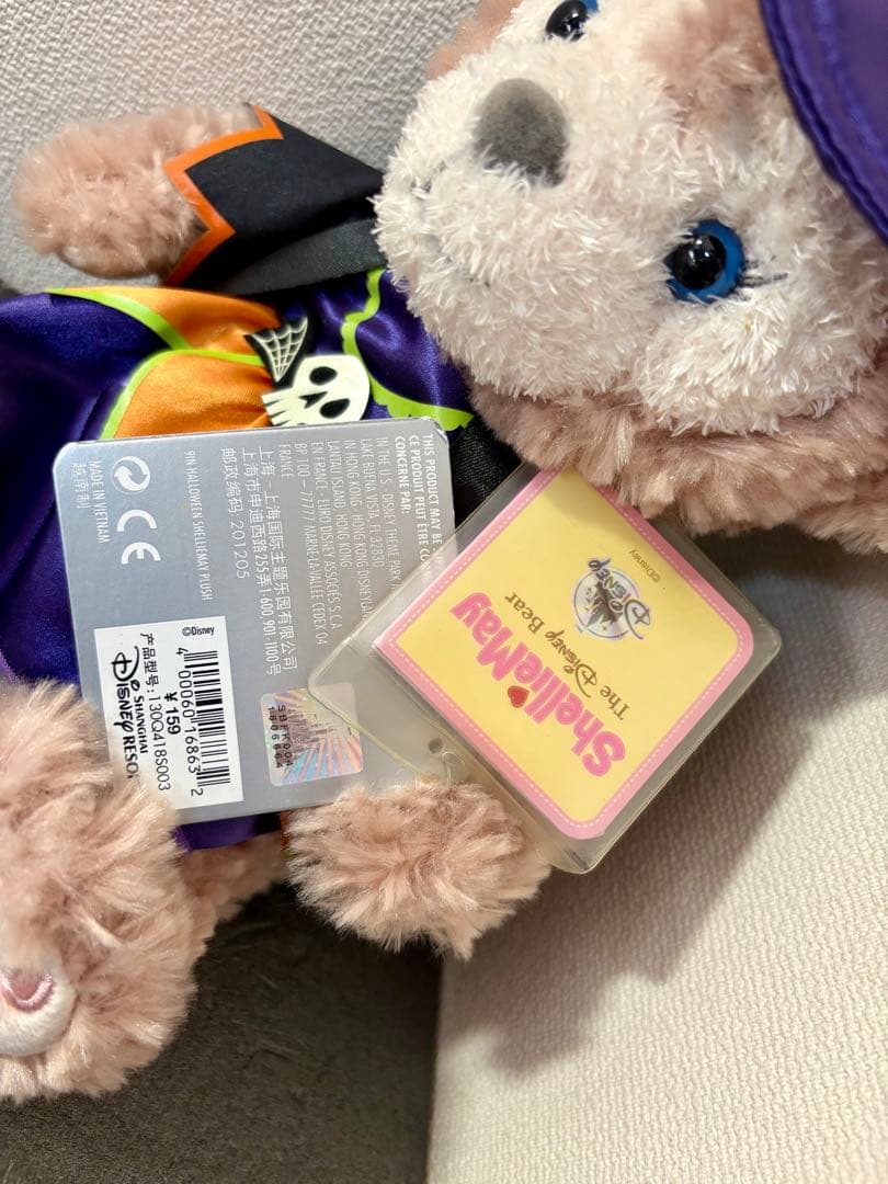 上海ディズニー　シェリーメイ　ぬいぐるみ　ハロウィン　Halloween