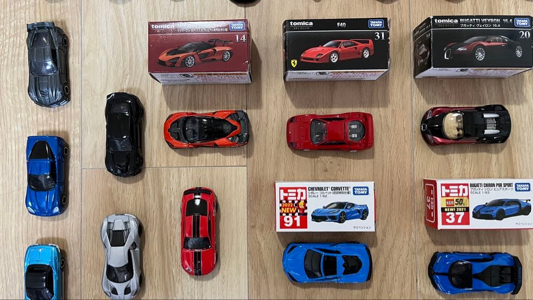 中古 トミカ52台セット(トミカプレミアム8台 東京オートサロン購入ウルス含む)