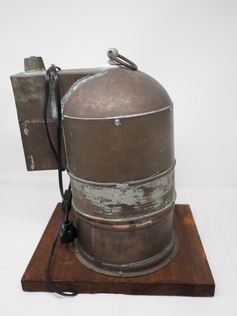 羅針盤　船舶用　ライト点灯確認済み　ランプ　間接照明などにも　レア