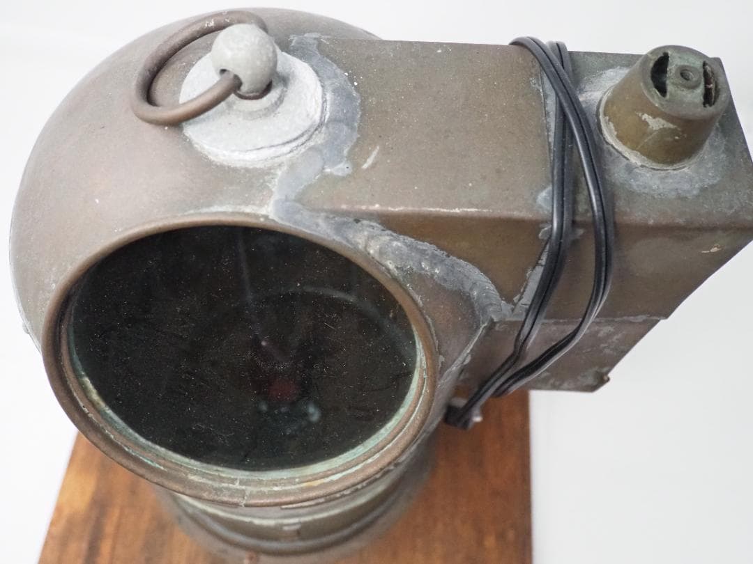 羅針盤　船舶用　ライト点灯確認済み　ランプ　間接照明などにも　レア