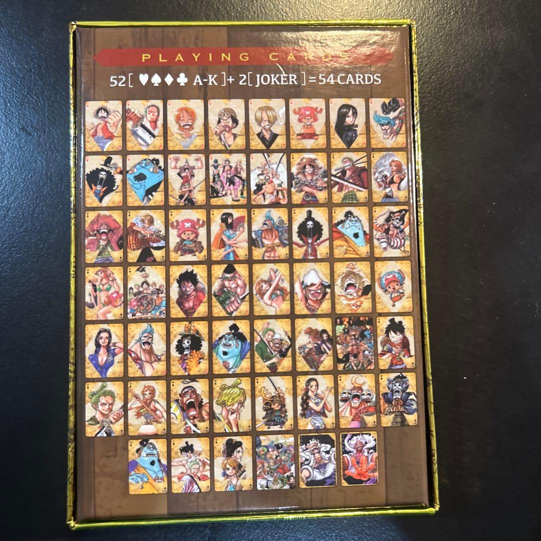 ワンピース one piece ゴールデントランプ 未使用