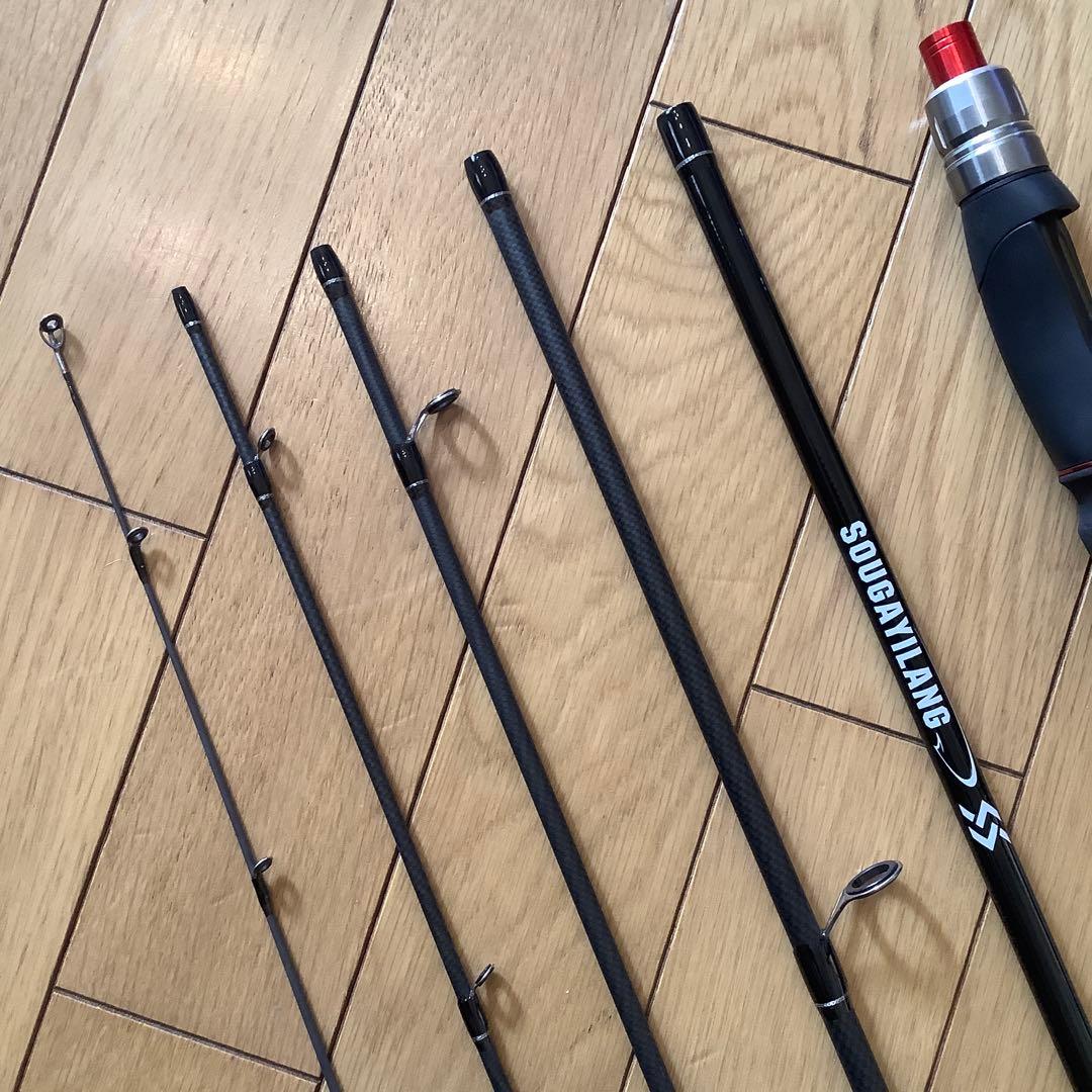 親子でショアジギ　超コンパクト1.8&2.1mモバイルロッド&スピニングリール