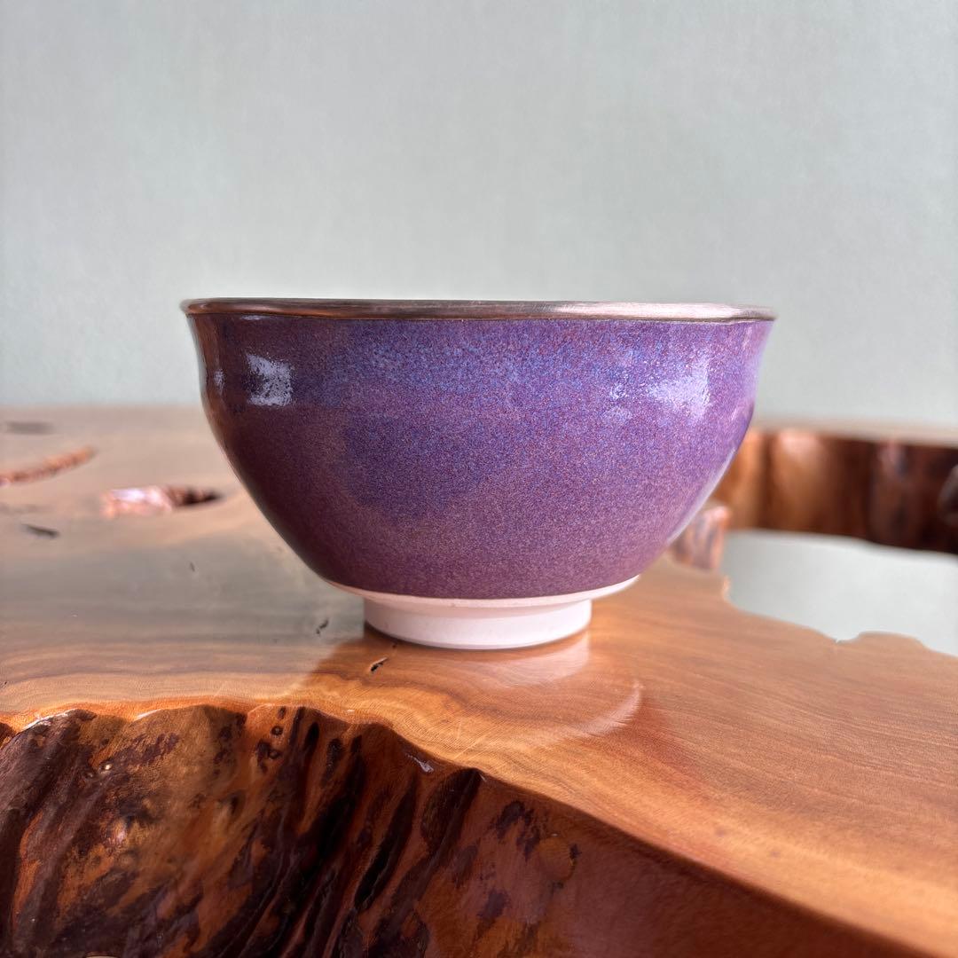 孔雀天目茶碗 橋本永豊造 抹茶碗 茶道具 共箱