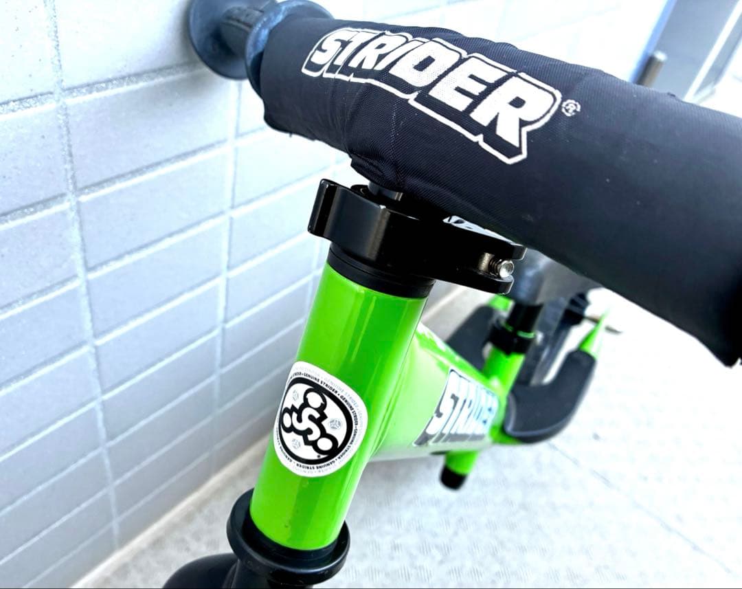 【STRIDER ストライダー】スポーツモデル 12インチ12型 緑 グリーン