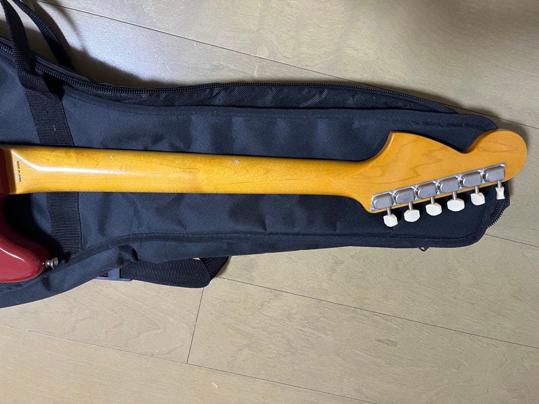 ギター Fender japan MG65 Mustang dacota red