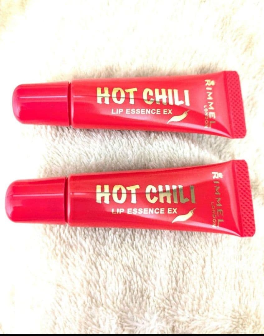 リンメル ホットチリリップエッセンスEX 001 チューブタイプ リップ美容液①