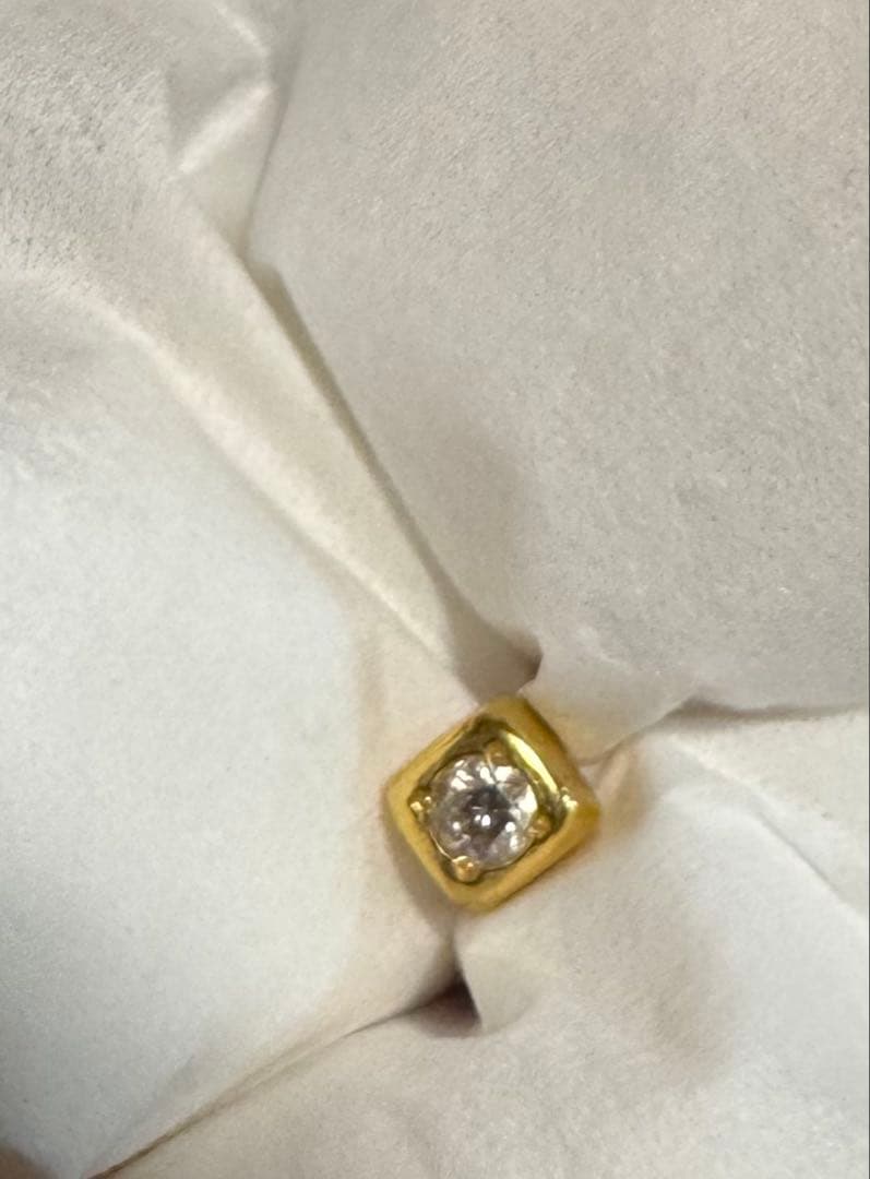 E*y様 Bonanza K22 ダイヤモンドピアス 片耳