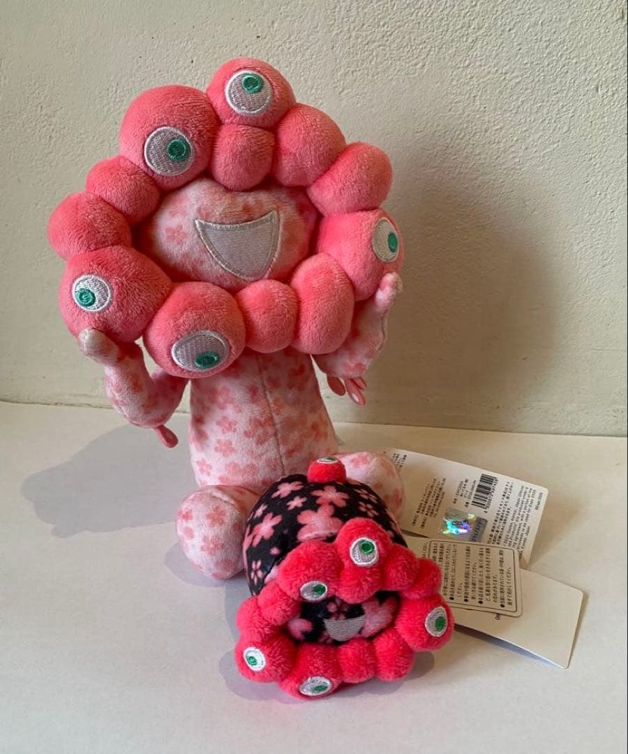 ミャクミャク　桜　ぬいぐるみセット　万博会場限定