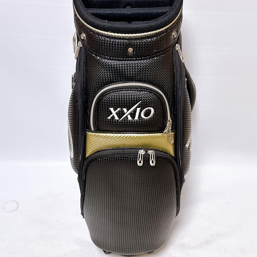 XXIO ゼクシオ ゴルフバッグ キャディバッグ ブラック GGC-X046