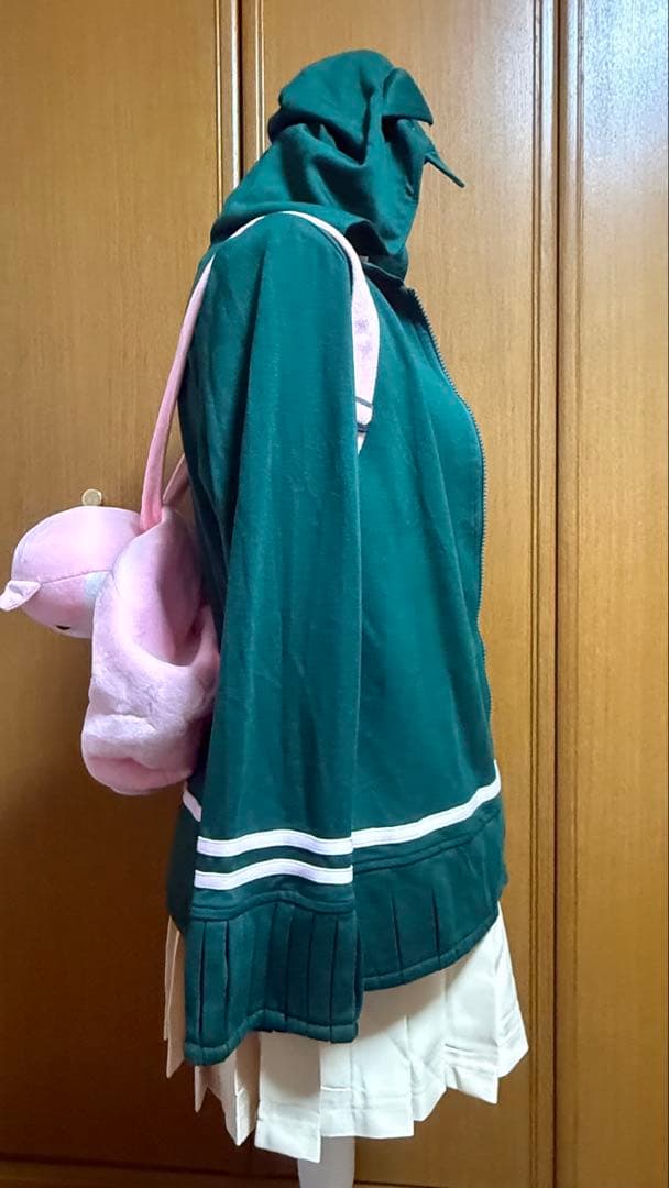 ダンガンロンパ 七海千秋 コスプレ 衣装 フルセット ウィッグ リュック付