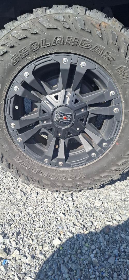 KMC XD822 18インチ 6穴 PCD139.7 GEOLANDARセット