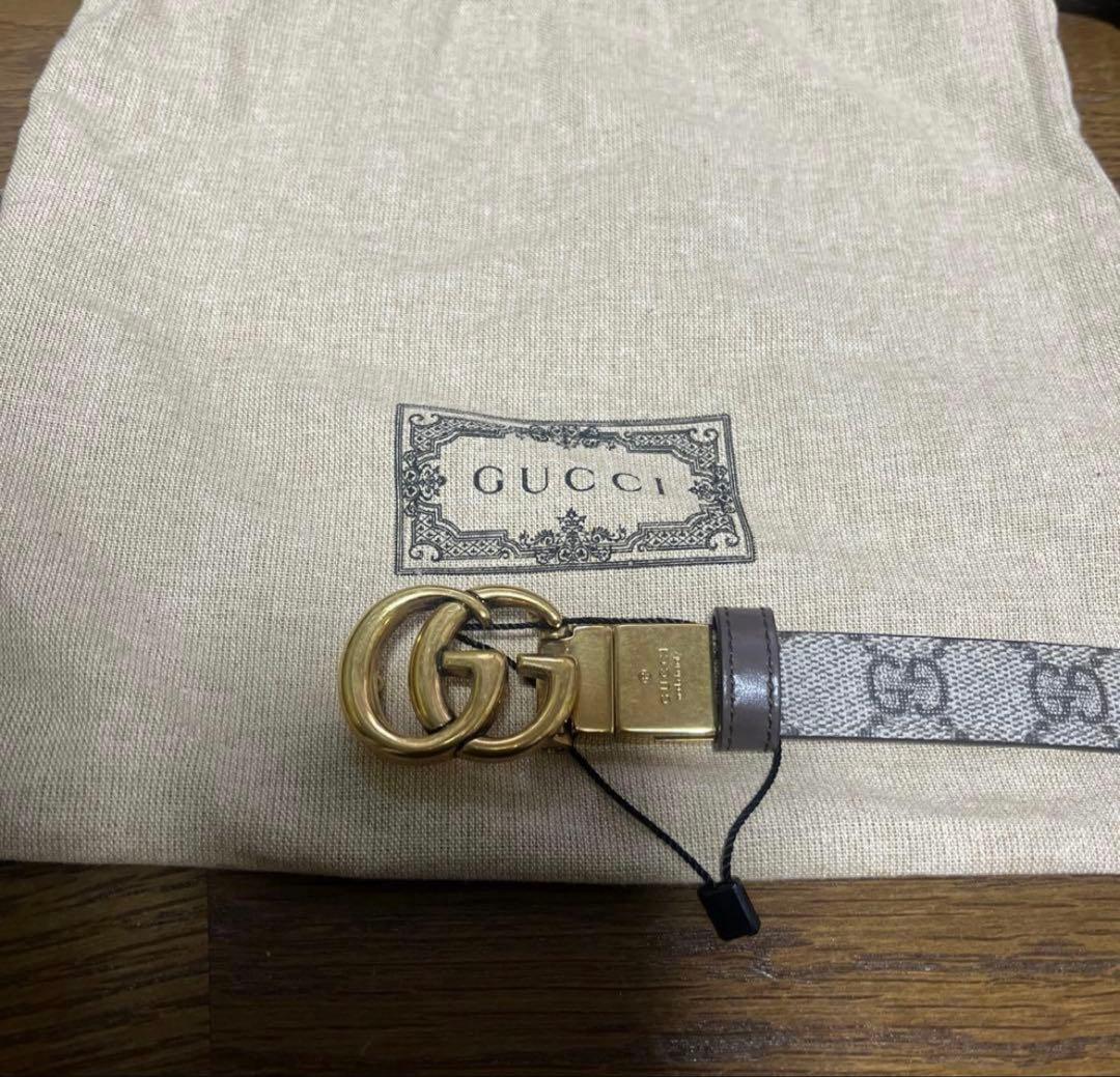 グッチ 新品未使用 GUCCI マーモント リバーシブル ベルト