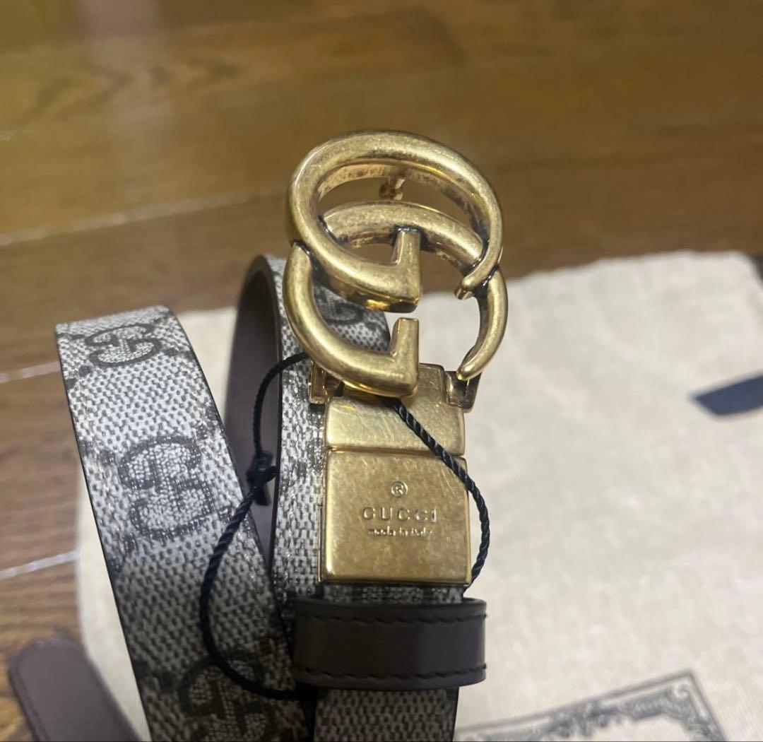 グッチ 新品未使用 GUCCI マーモント リバーシブル ベルト