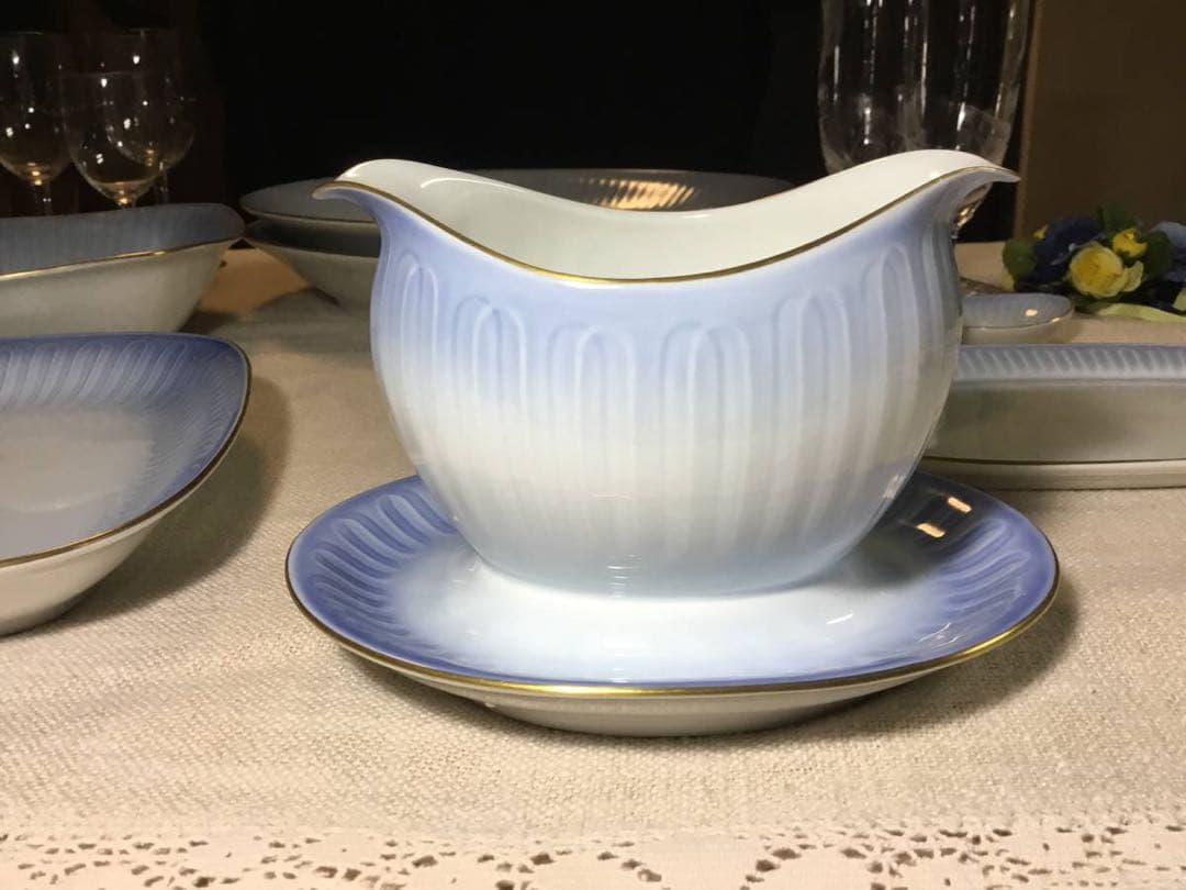 B &G◆バレリーナ/ ソースボート◆ソースポット グレイビーボート 北欧 食器